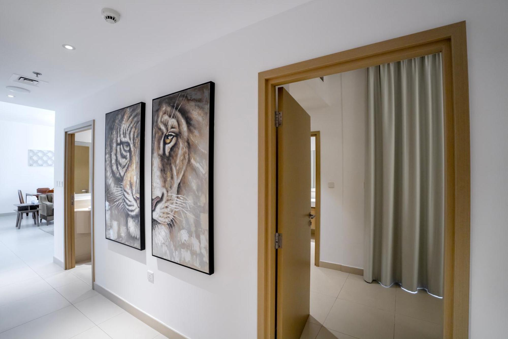 3Br Haven With Burj Views By Magnoliasvhr Aparthotel Dubai Exteriör bild