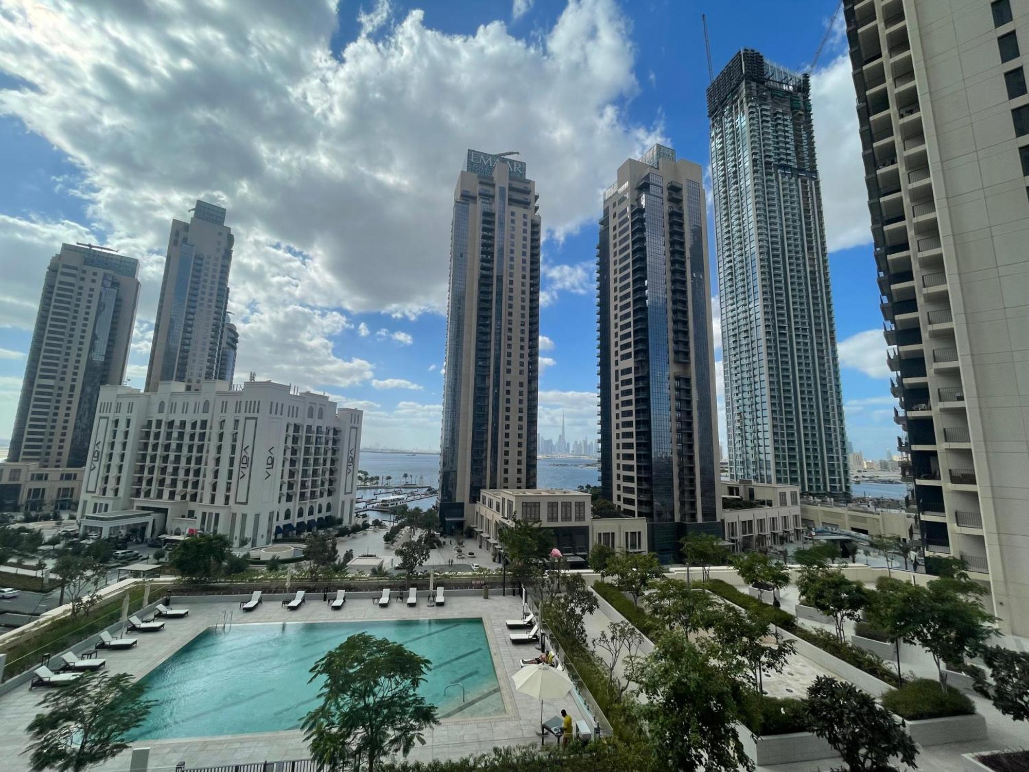 3Br Haven With Burj Views By Magnoliasvhr Aparthotel Dubai Exteriör bild